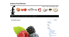 Desktop Screenshot of indianafoodreview.com