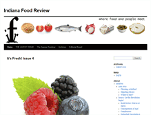 Tablet Screenshot of indianafoodreview.com
